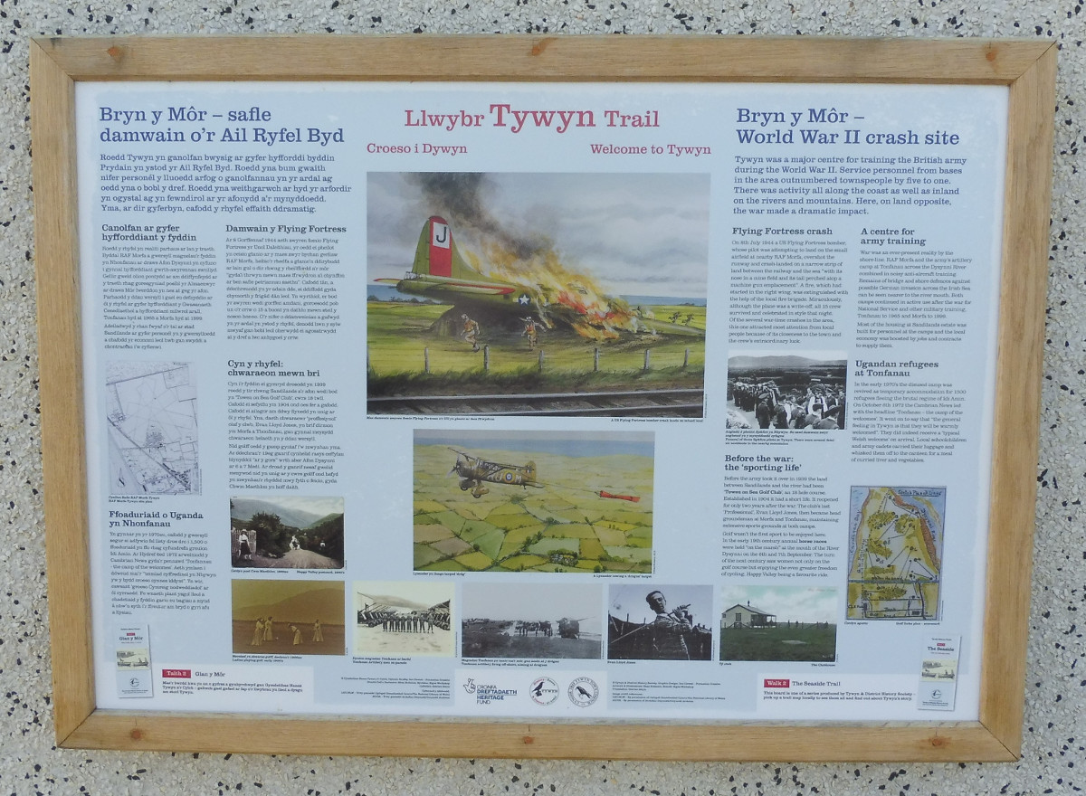 Bryn y Môr - a Second World War Crash Site